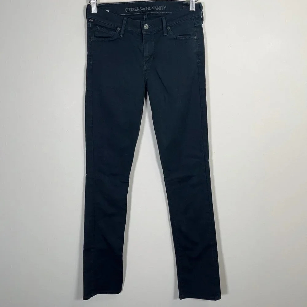 Citizens Of Humanity Ava Low Rise Straight Leg Jeans